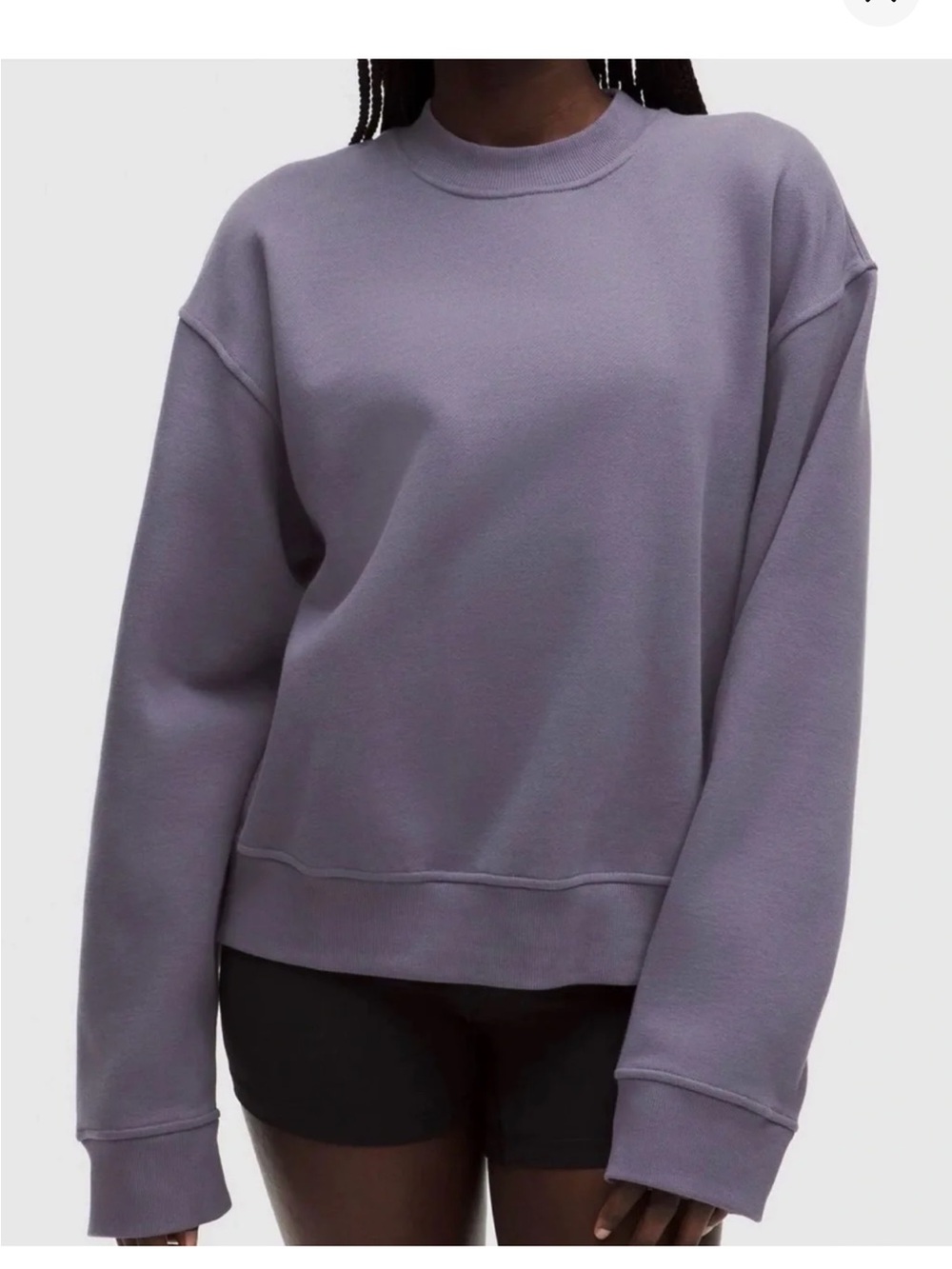 lululemon athletica Oversized Crew Sweatshirt - Lavender